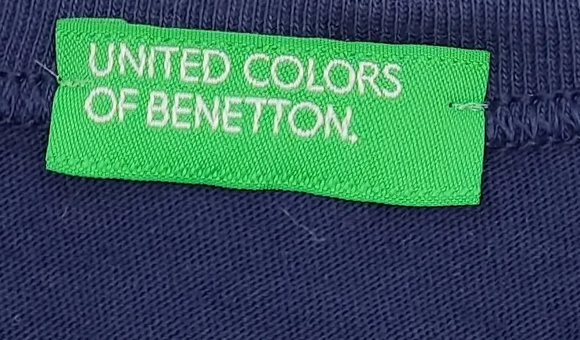 United Colors of Benetton Kindershirt blau Gr. S – Bild 3