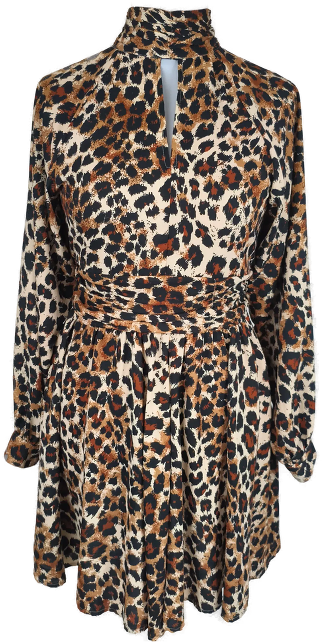 Damenkleid Leopardenlook Only Gr. S - Bild 1
