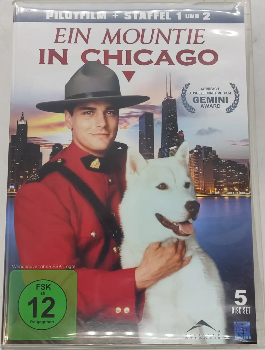 5 DVD's "Ein Mountie in Chicago"  Staffel 1&2 + Pilotfilm – Bild 2