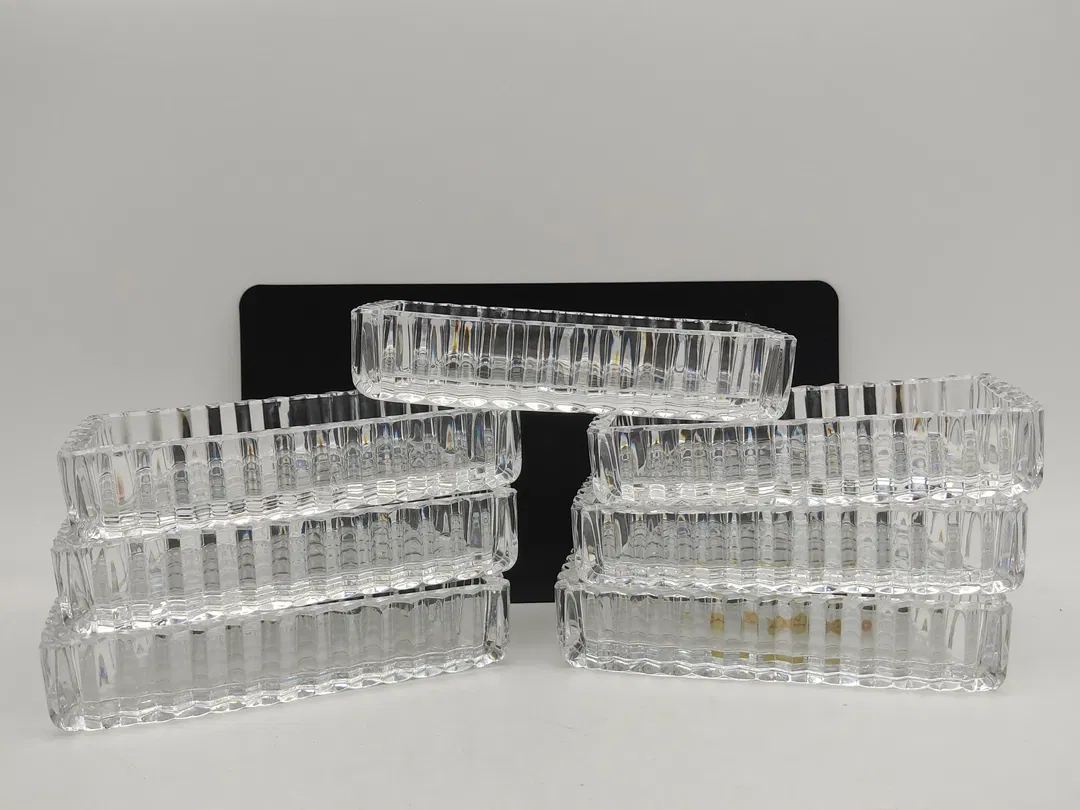 7x Dekorative Kristallschalen - Bild 1