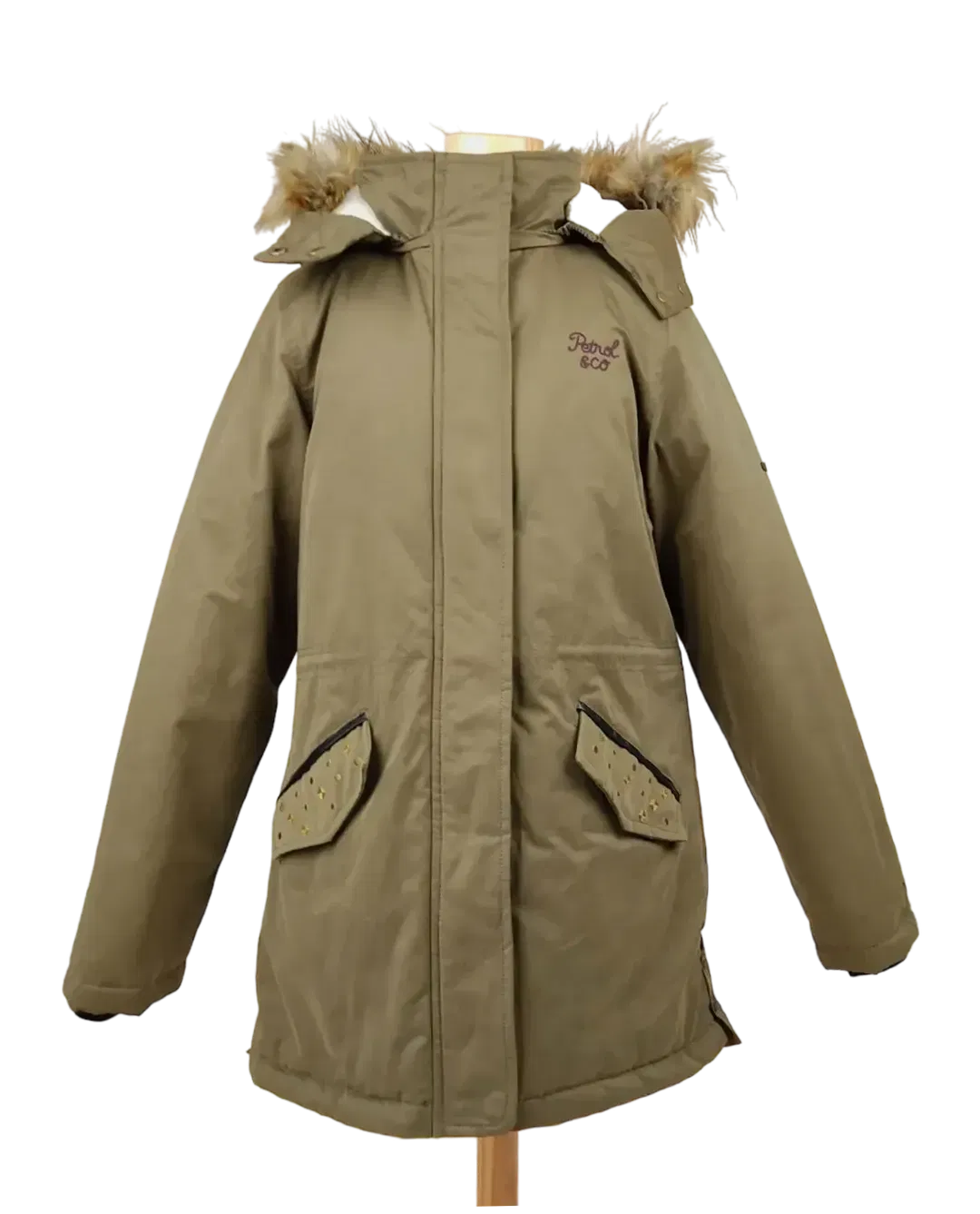 Petrol Industries Boys Parka, oliv - Gr. 164 - Bild 4