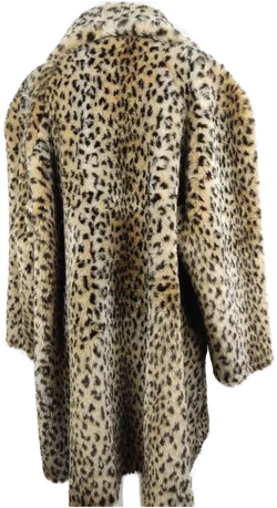 Gebriella Benelli Damenmantel in Tigeroptik braun- XL/ 42 - Bild 2