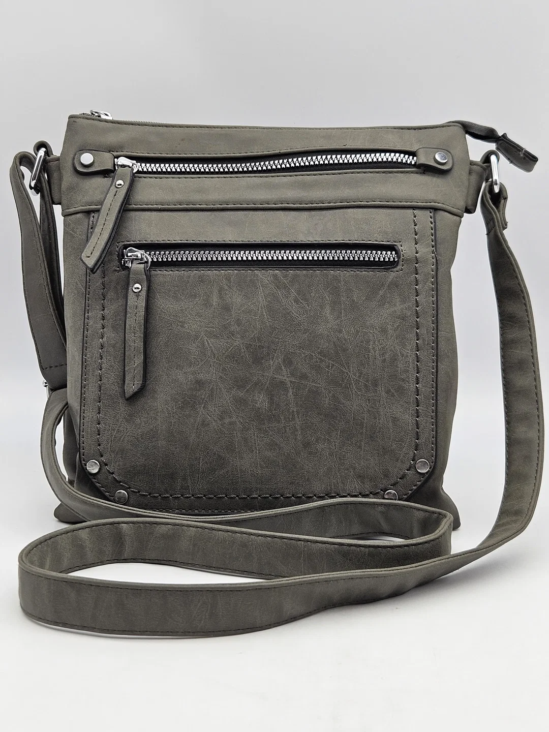 Damen Umhängetasche - grau - Bild 1