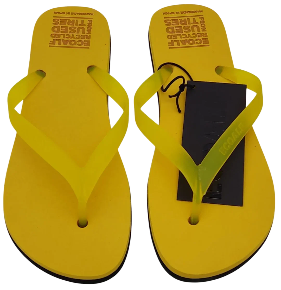 ECOALF TRANSLU Flip Flops, gelb - Gr. EU 41/42 – Bild 2