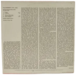 Vinyl LP - Franz Schubert, Rudolf Serkin - Sonate für Klavier A-dur op. posth. D959 – Vorschau 2
