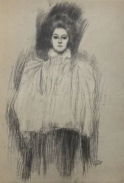 Gustav Klimt Zeichnungen 1 Sammelmappe mit Drucken 1980 - Bild 11
