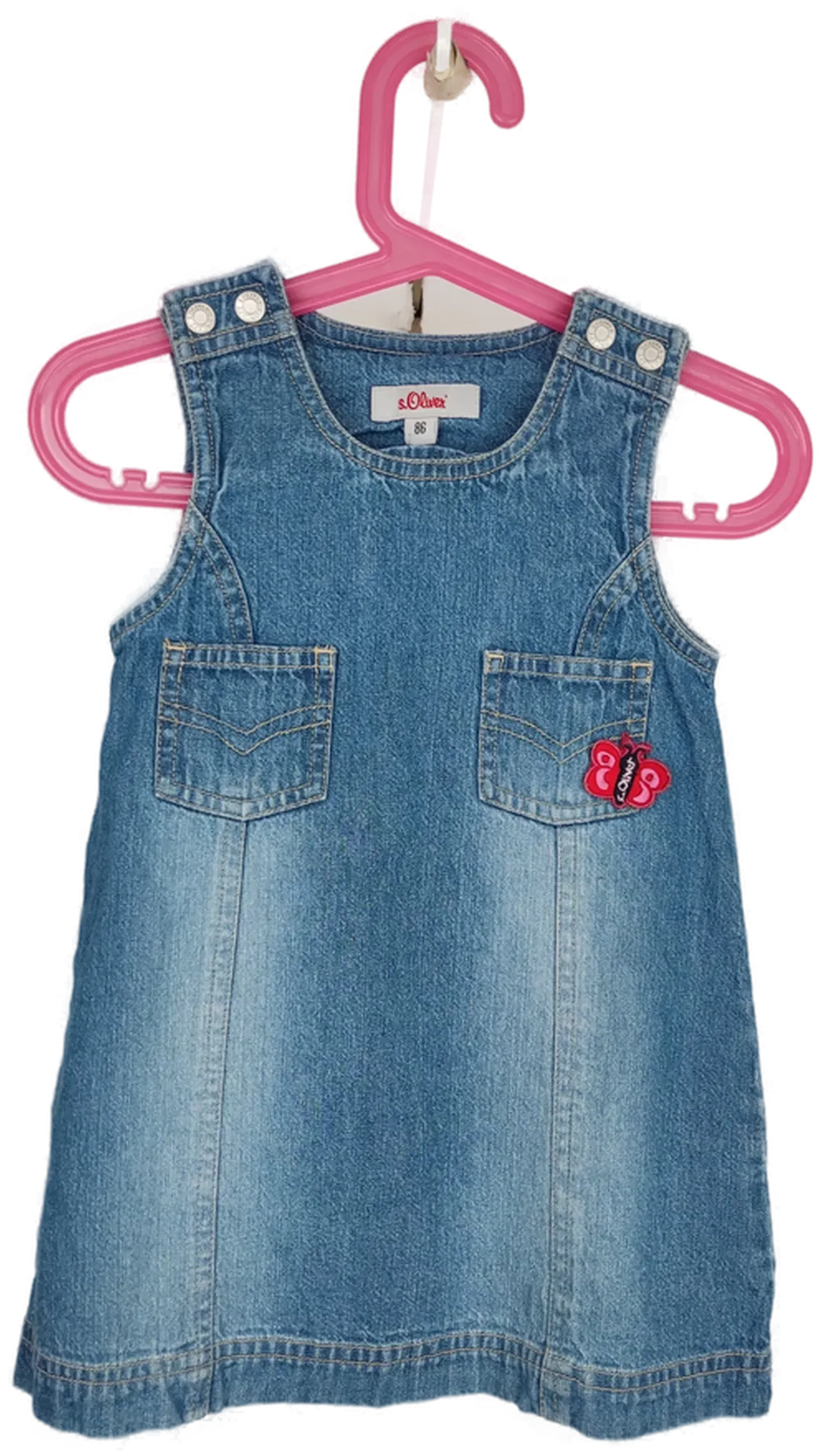 S. Oliver Kinder Denim Latzrock - 86  - Bild 1