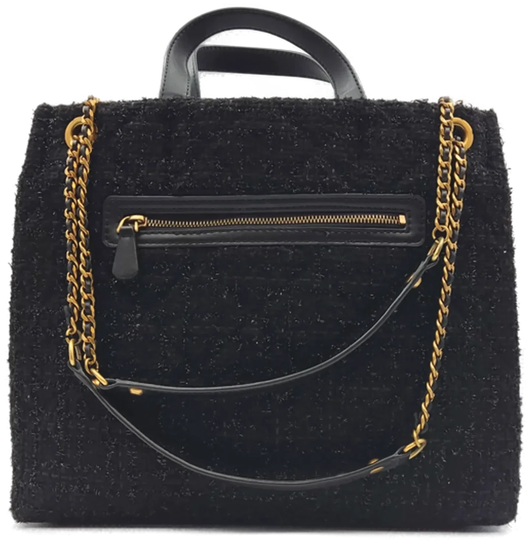 Guess Damen Bouclétasche schwarz – Bild 2