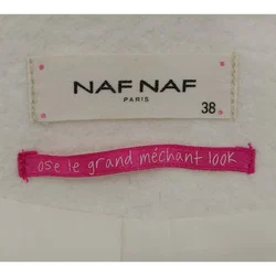 NAF NAF Damenblazer cremeweiß - Gr. 38 - Bild 5