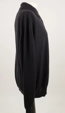 Hemisphere Pullover im Polo-Stil - Gr. 54 / 100% Kaschmir - Bild 2