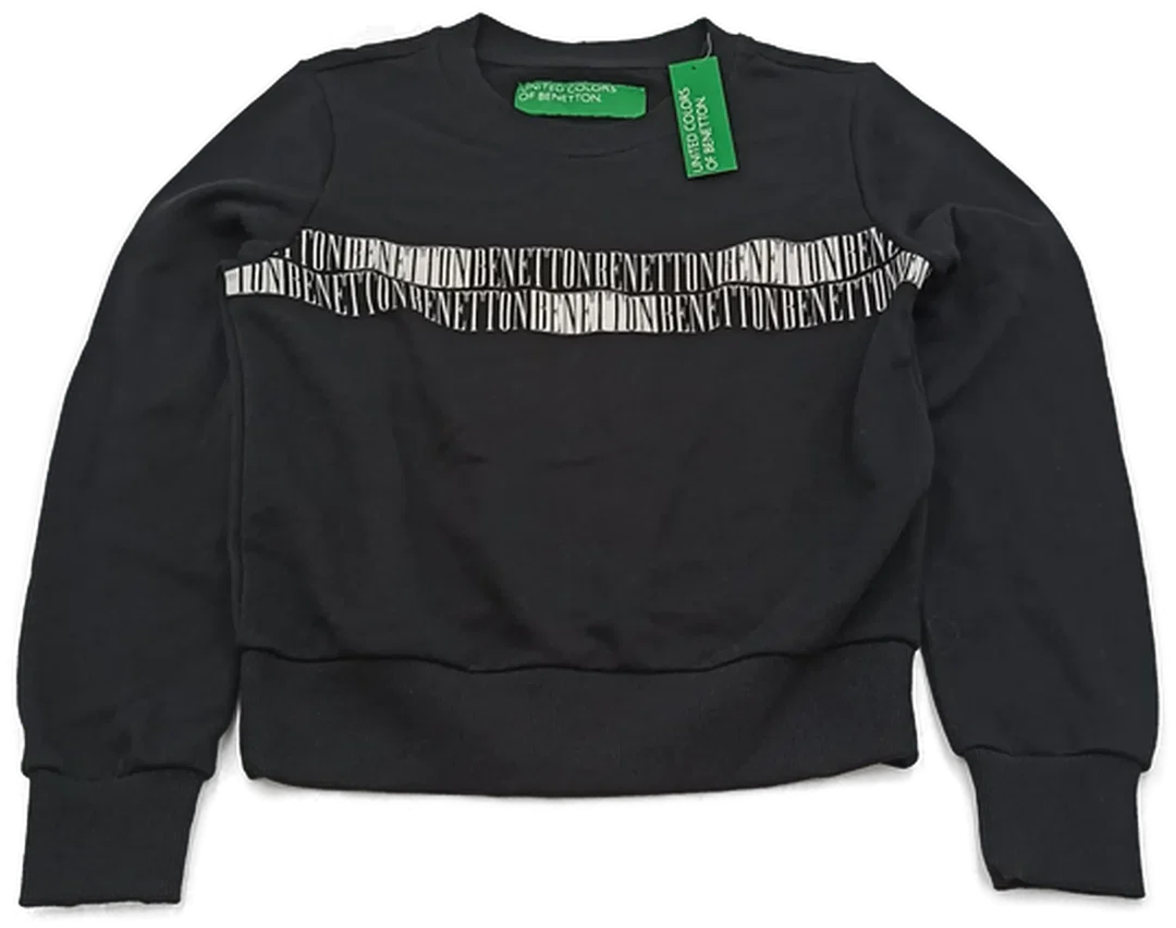 United Colors of Benetton Kinderpullover schwarz Gr. S/CH – Bild 1