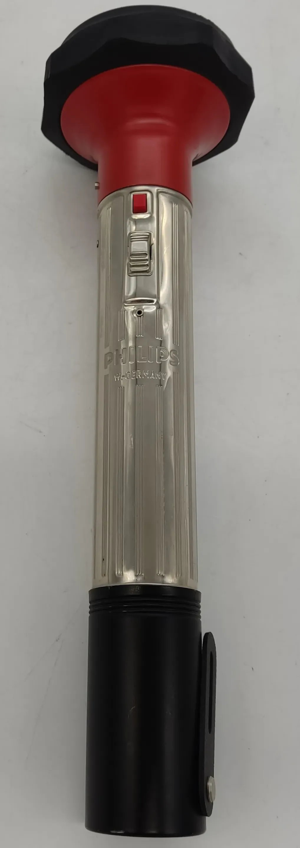 Philips Retro Taschenlampe silber/rot/schwarz  – Bild 2