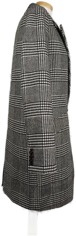 Pull & Bear Damen Mantel kariert - S/36 - Bild 3