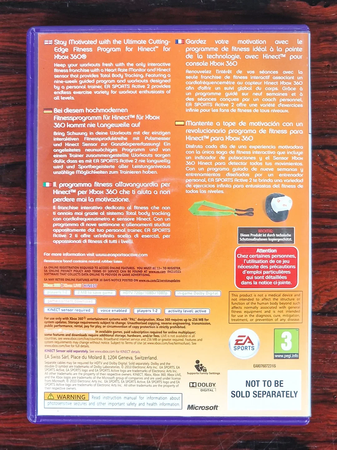 EA Sports Active 2 - Personal Trainer - Xbox 360 - Spiel – Bild 2