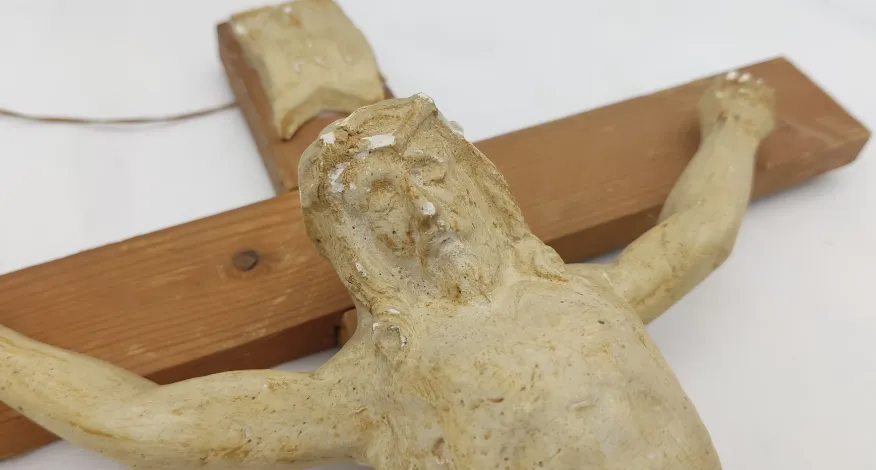 Holzkreuz Kruzifix – Bild 4