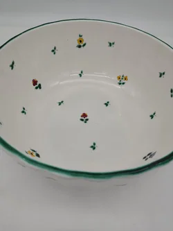 Gmunder Keramik - Große Salatschüssel 'Streublumen' - Bild 3