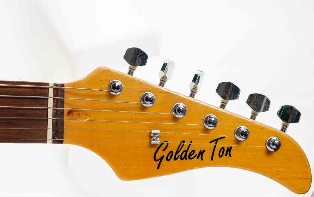 Golden Ton E‑Gitarre Strat‑Style mit Ritter Gigbag – Bild 4
