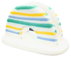 Gmundner Keramik (Buntgeflammt) - Serviettenhalter - Bild 1