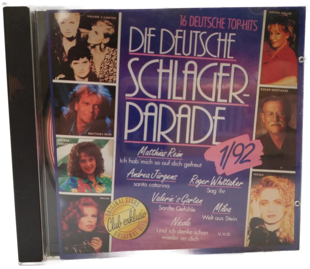 Die deutsche Schlager-Parade - 16 deutsche Top-Hits / CD - Bild 1