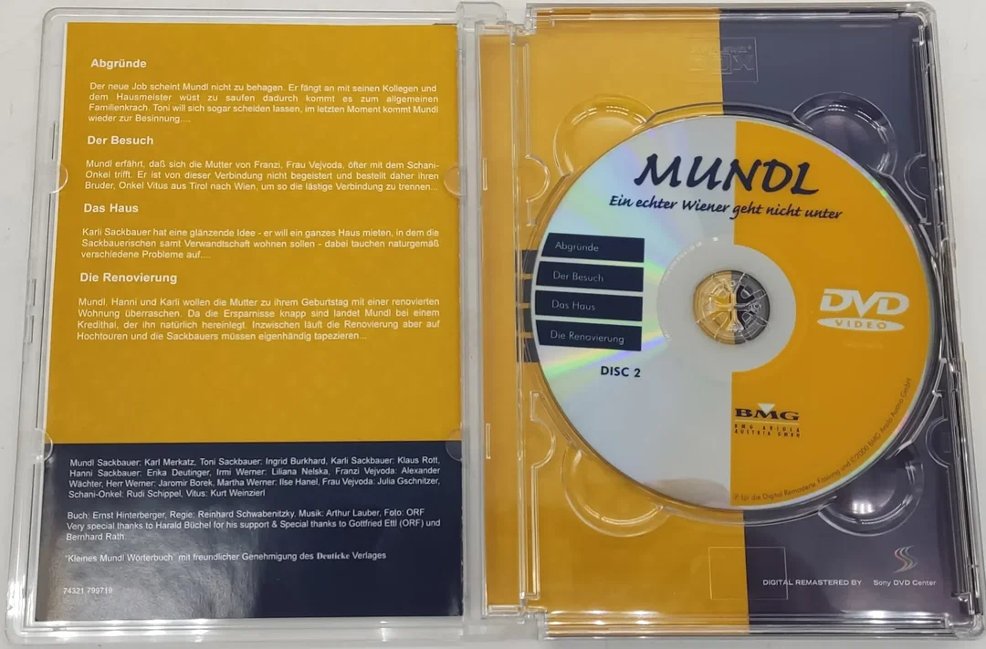 DVD "Mundl" Disc 2 "Ein echter Wiener geht nicht unter" Digital Remastered  – Bild 3