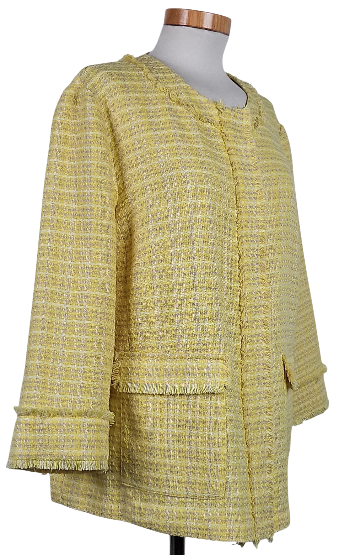 GERRY WEBER Damen Jacke, gelb - Gr. XXL  – Bild 2