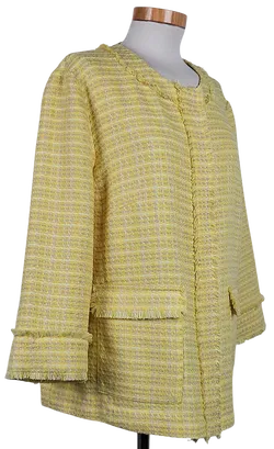 GERRY WEBER Damen Jacke, gelb - Gr. 4XL  - Bild 2