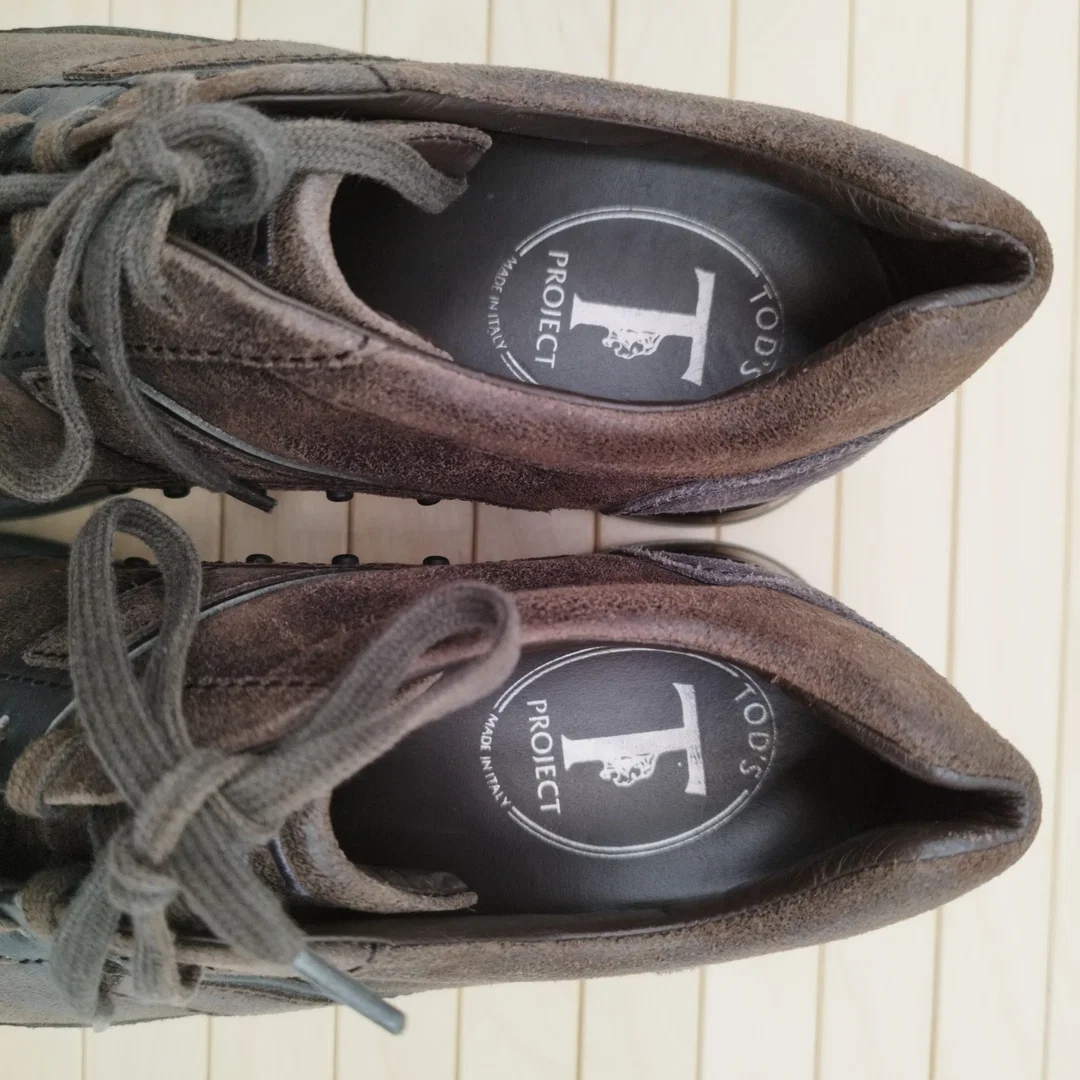 Tod’s Project Herren Sneaker / Halbschuhe – Dunkelbraun Mokka – Größe 6 – Bild 5