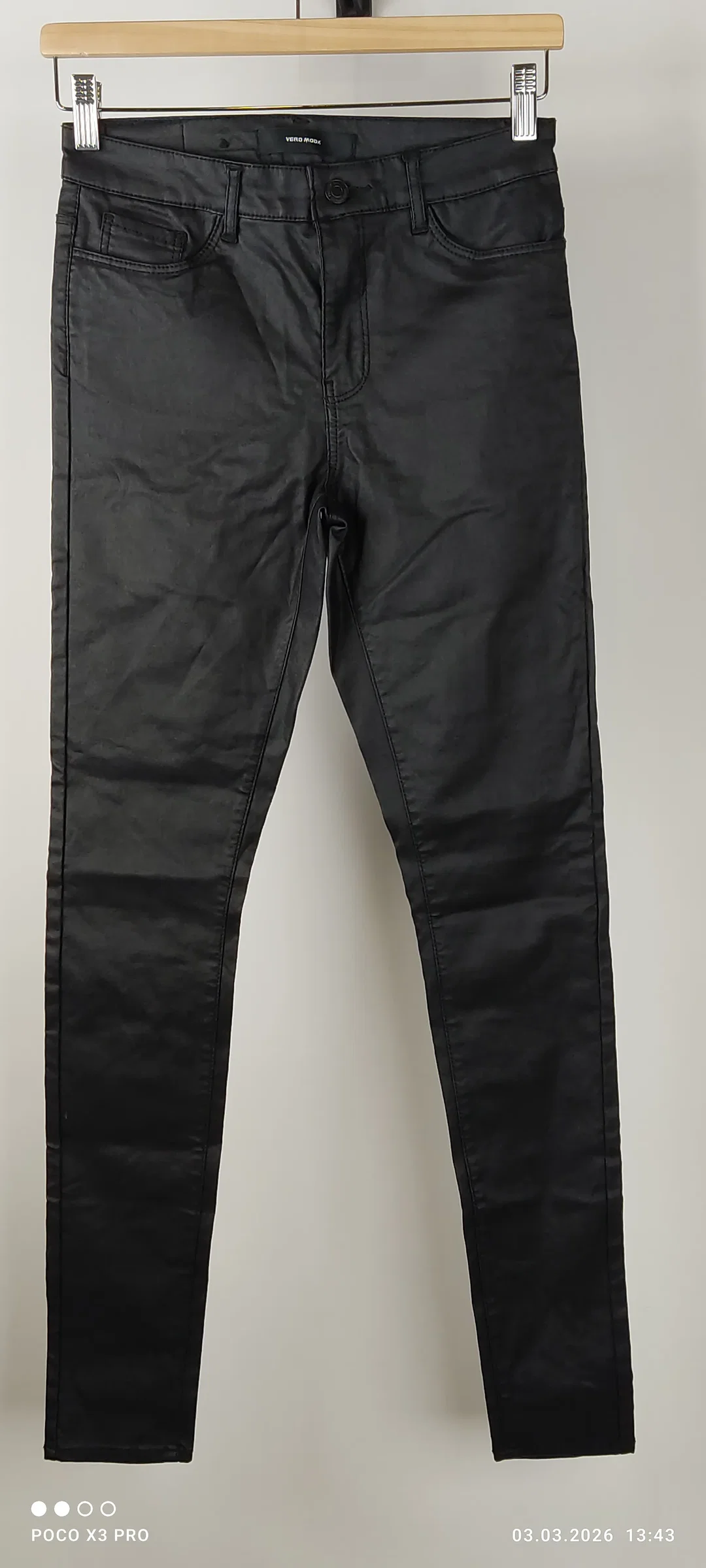 Vero Moda Damenhose Gr.32 Viskose Unifarben | Einmaliges Unikat - Bild 1