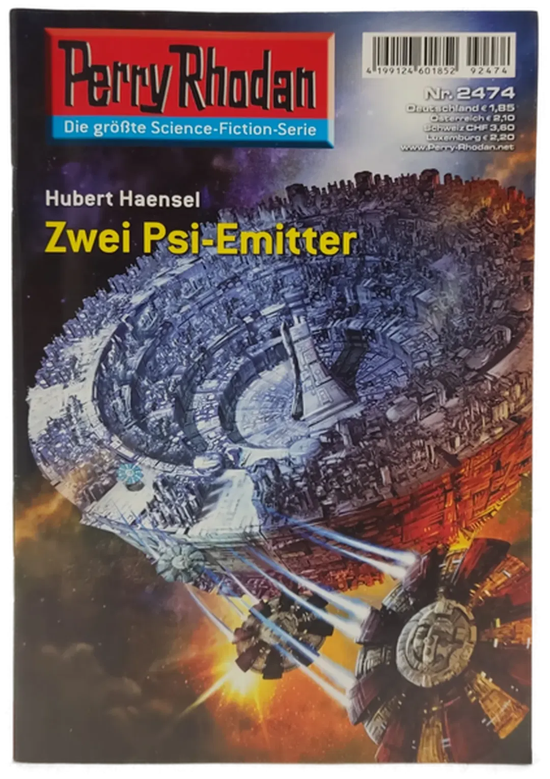 Romanheft Perry Rhodan Zwei Psi-Emitter Erstauflage Nr. 2474 - Bild 2