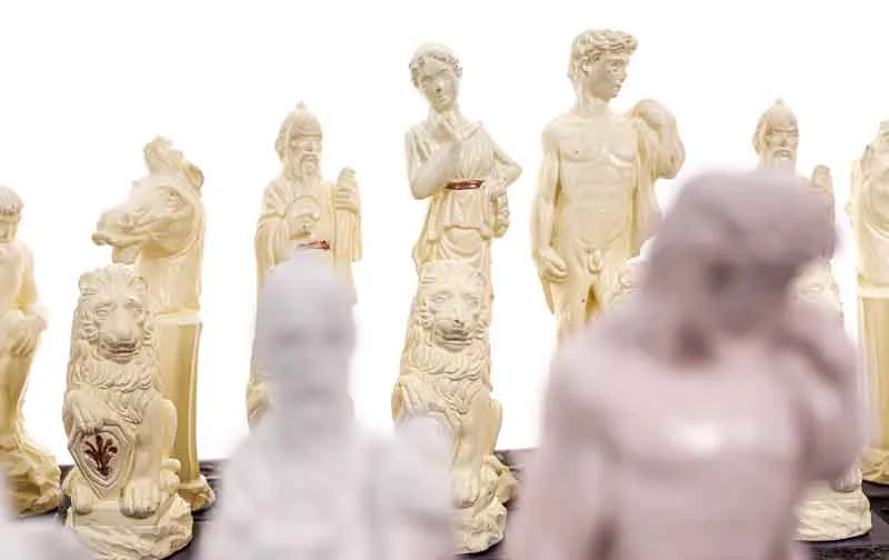 FEANG Schachspiel mit römischen Figuren – Bild 7