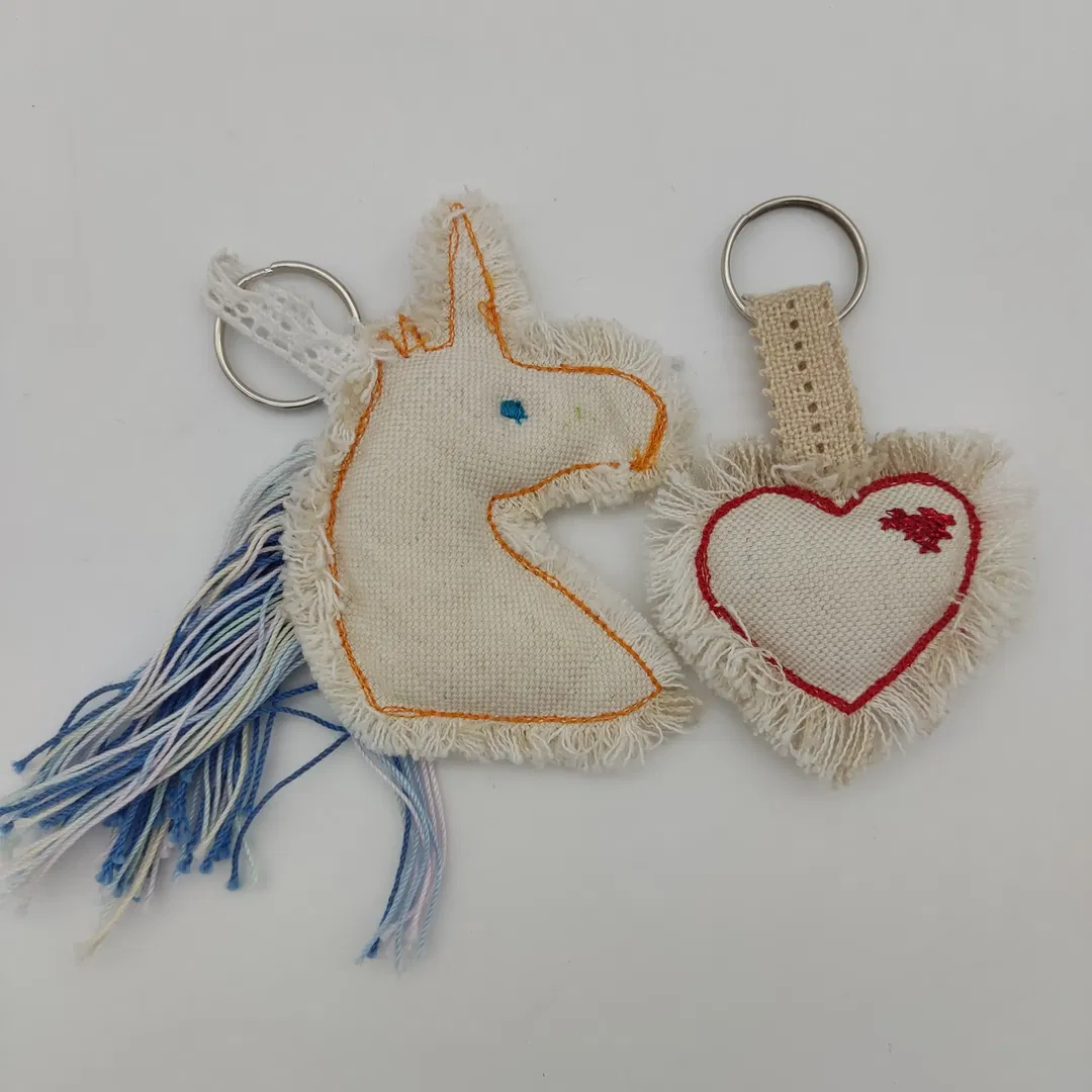 Schlüsselanhänger 2 Stück handgemacht  - Bild 1