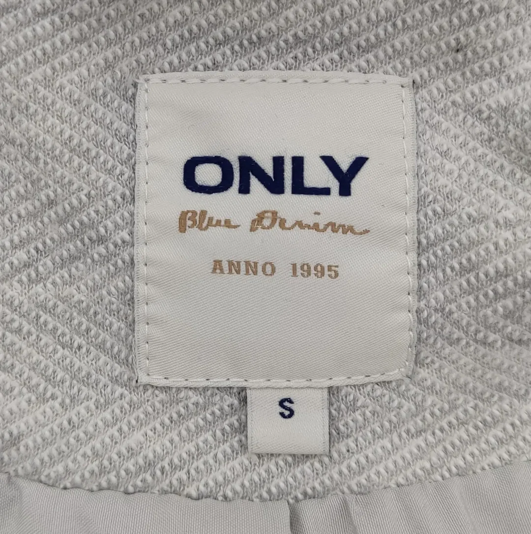 ONLY Damen Kurzmantel grau - Gr. S – Bild 4