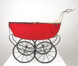Sammlerstück! - Historischer Puppenwagen um 1900, stark restaurierungsbedürftig - Bild 7