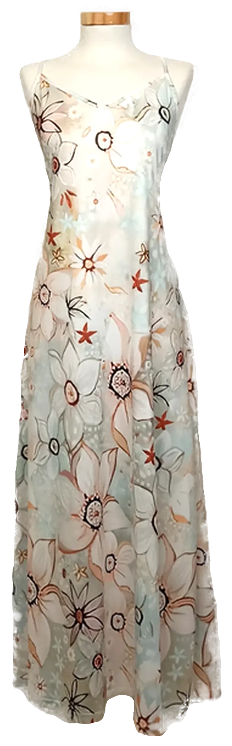 Midikleid mir floralem Muster Gr. 1XL - Bild 4