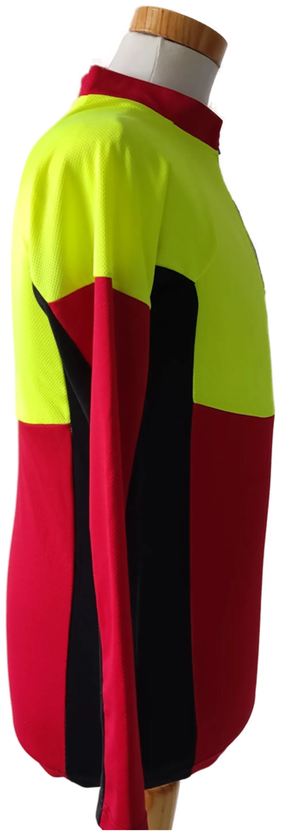 Profiforest  Sicherheits Shirt Herren rot-gelb - Gr. 46 – Bild 2