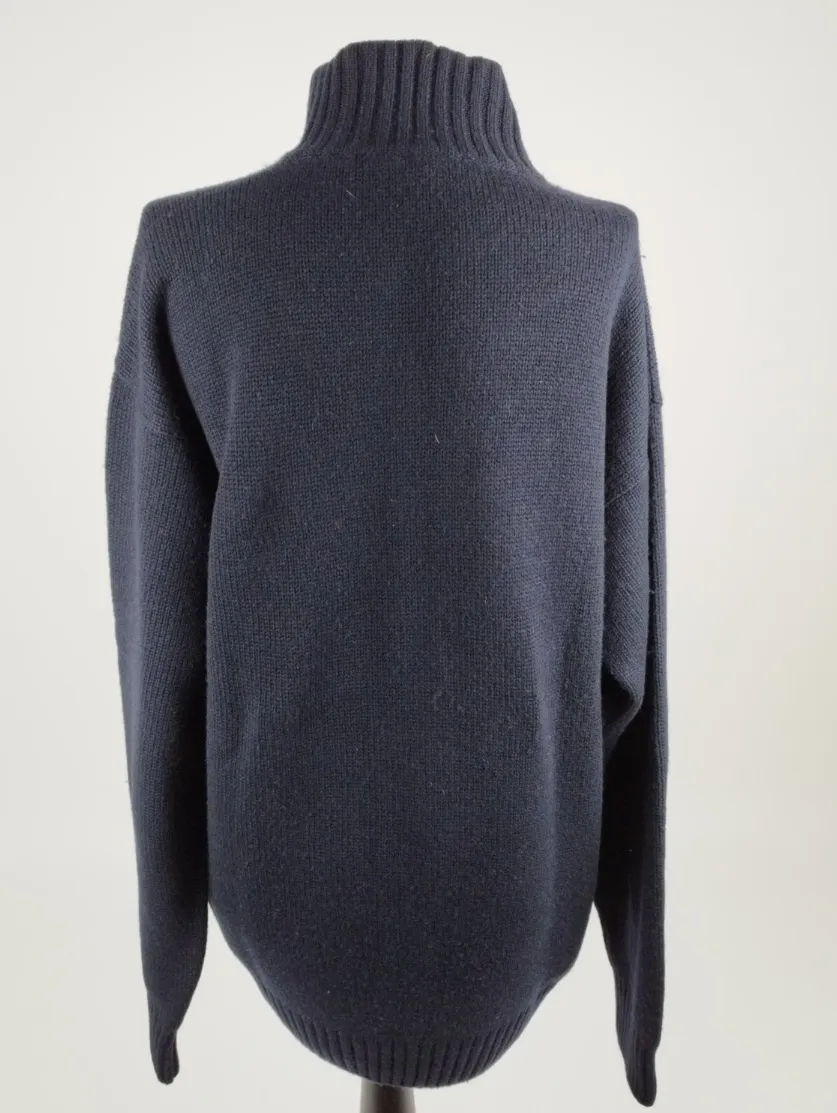 Loro Piana Pullover mit Reißverschluss - Größe 54 / 100% Kaschmir – Bild 3