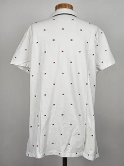 TOMMY HILFIGER Damen Poloshirt, weiß - Gr. XXL  - Bild 3