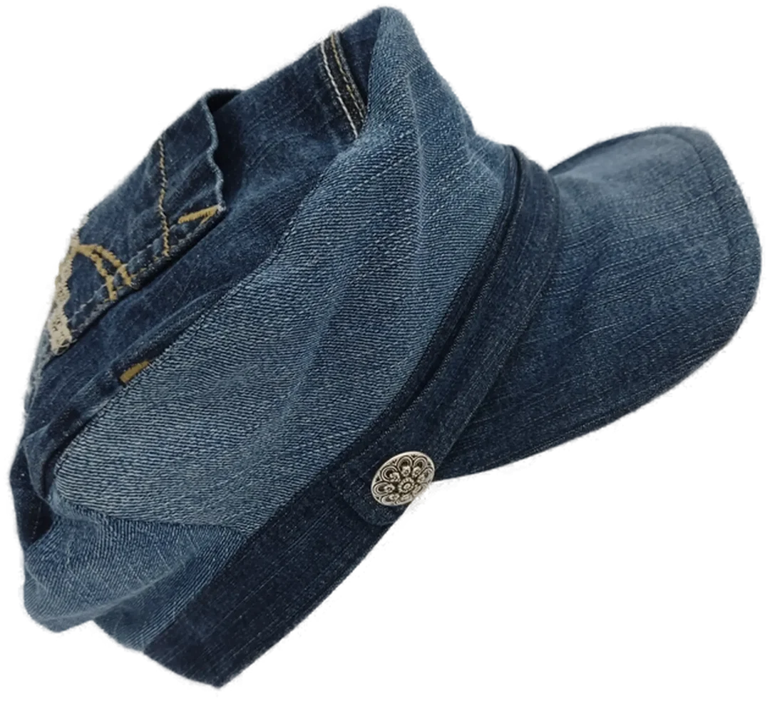 Damen Jeans Kappe - Kopfumfang 23cm – Bild 2