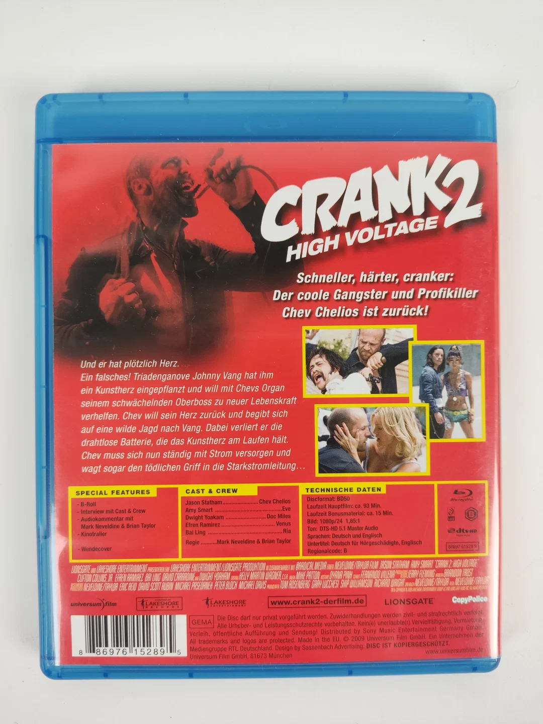 Blu-ray Crank 2 - High Voltage – Bild 2