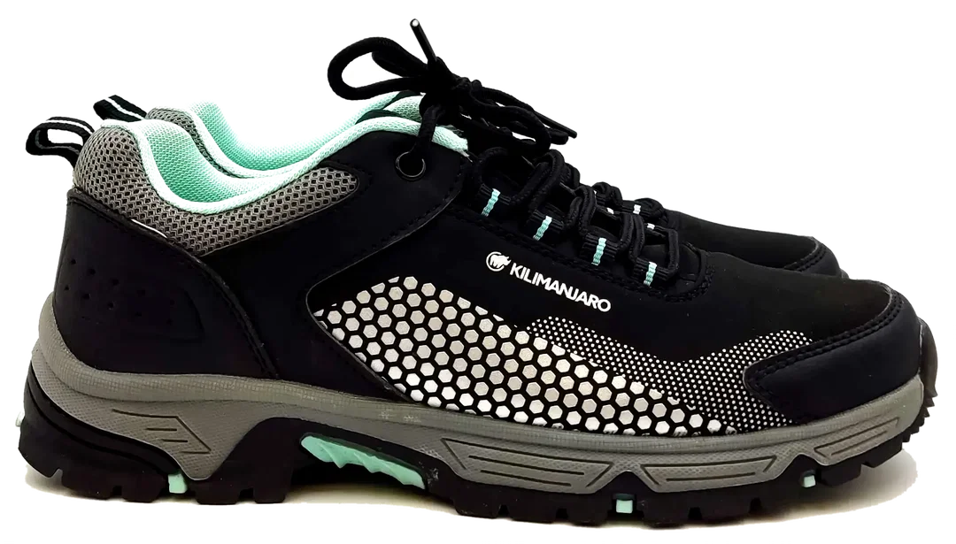 Kilimanjaro Damen Wanderschuhe schwarz/türkis Gr. 39 – Bild 7
