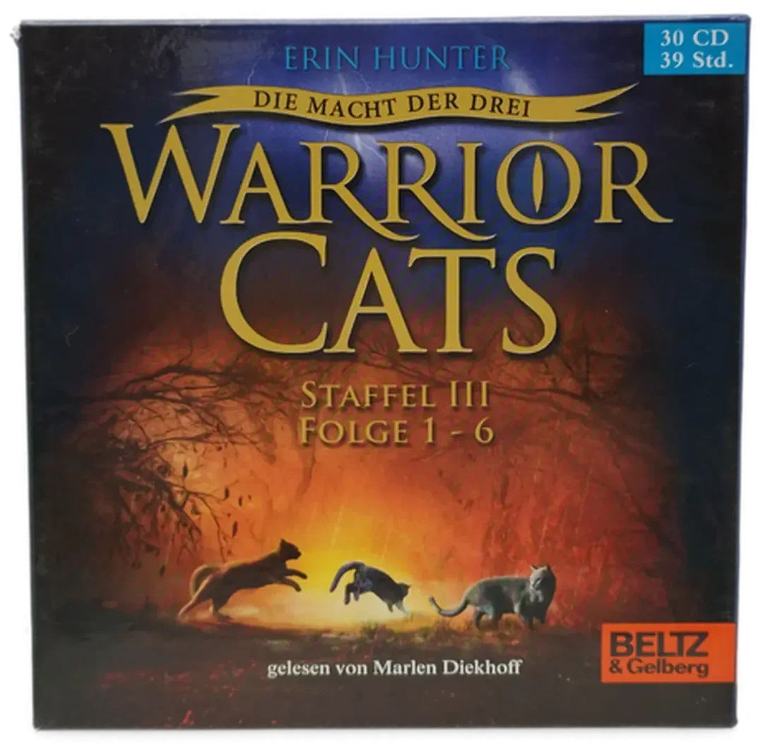 Hörbücher/Warrior Cats - Die Macht der drei. Folge 1-6 - Erin Hunter - Bild 1