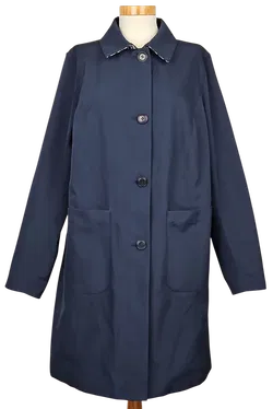 Marina Rinaldi Damen Mantel, blau - Gr. XL  - Bild 1