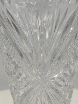 Bohemia Crystal Bleikristallvase, mit Schliffmuster  | Zeitloser Glanz - Bild 6