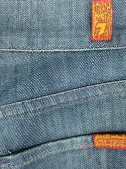 7 for all mankind Damenjeans mittelblau - W26 - Bild 3