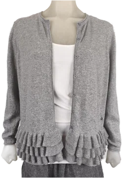 Madeleine, Strickweste Damen, Gr. 44/46, Kaschmir - Bild 3