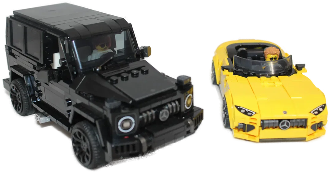 LEGO Mercedes-AMG G 63 & SL 63 (2 Modelle, 808 Teile) - Bild 4