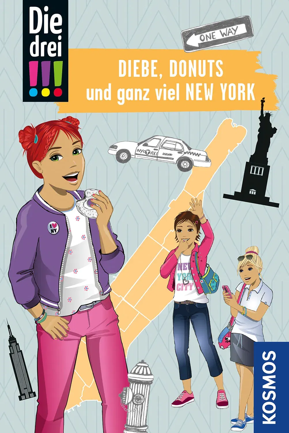 Die drei !!!, Diebe, Donuts und ganz viel New York - Jule Ambach - Bild 1