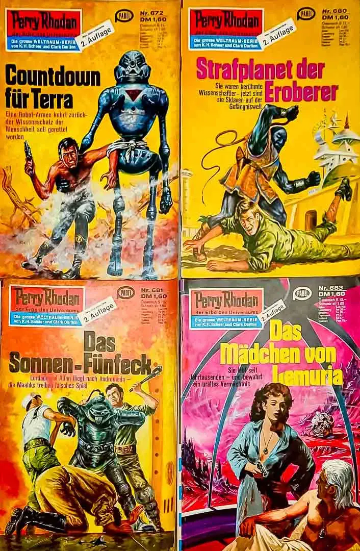 Romanhefte Perry Rhodan Zweitauflage, Nr. 672 bis Nr. 683 - Bild 2