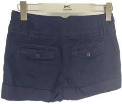 Amisu Damen Stretch Shorts in Dunkelblau - Größe 34 - Bild 2