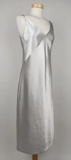 Vince Damen Maxikleid, silber - Gr. XS - Bild 2